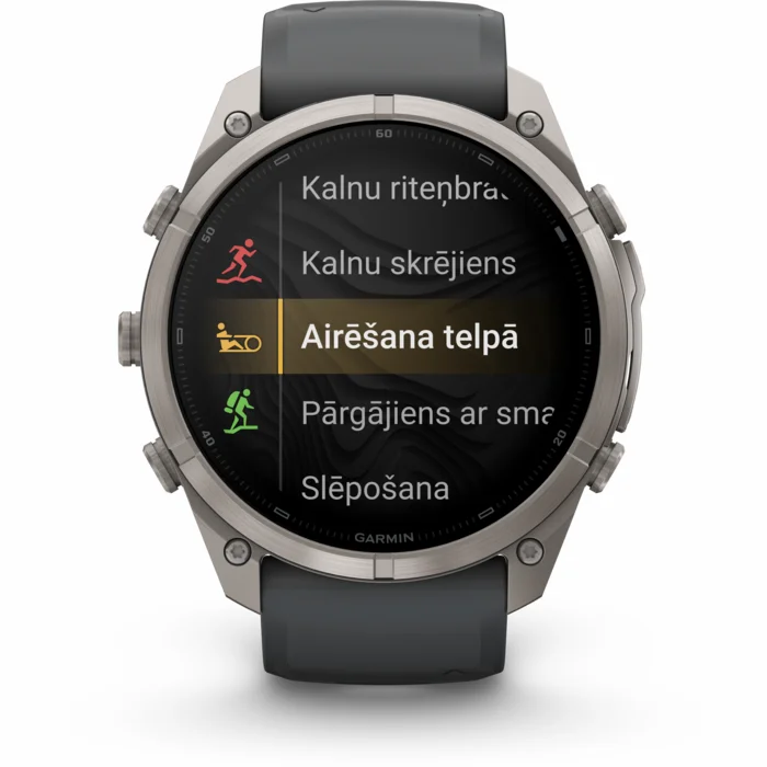 Garmin fenix 9 PRO 51mm inReach Titanium with Graphite/Black Silicone Band