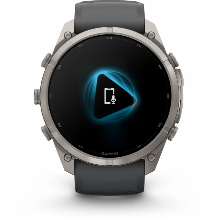 Garmin fenix 9 PRO 51mm inReach Titanium with Graphite/Black Silicone Band