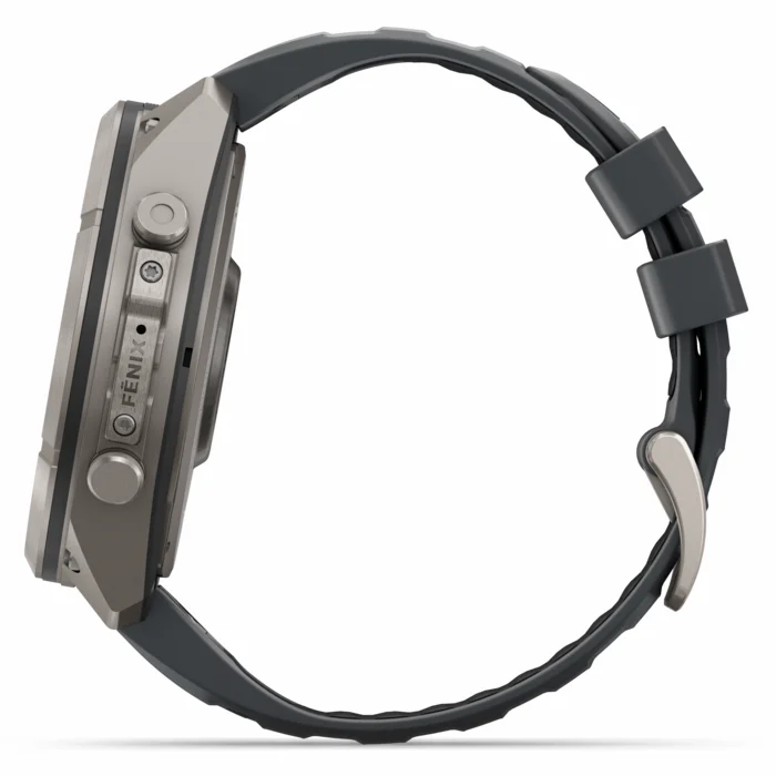 Garmin fenix 9 PRO 51mm inReach Titanium with Graphite/Black Silicone Band