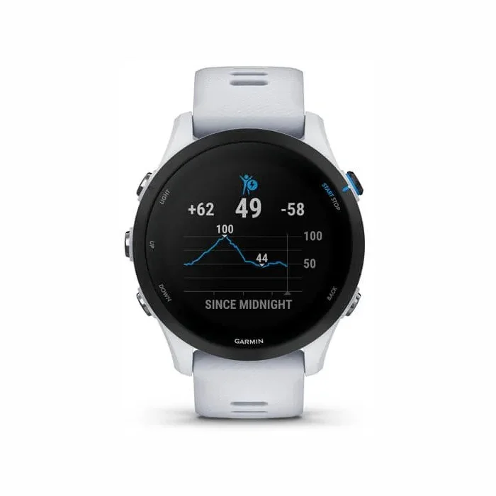 Viedpulkstenis Garmin Forerunner 255 Music Whitestone