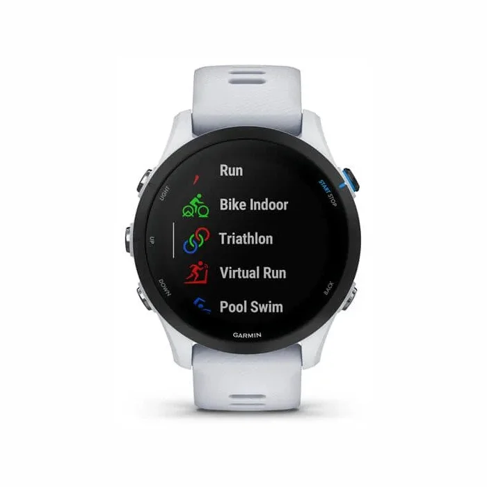 Viedpulkstenis Garmin Forerunner 255 Music Whitestone