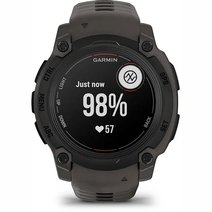 Viedpulkstenis Garmin Instinct E – 40 mm Black with Charcoal Band