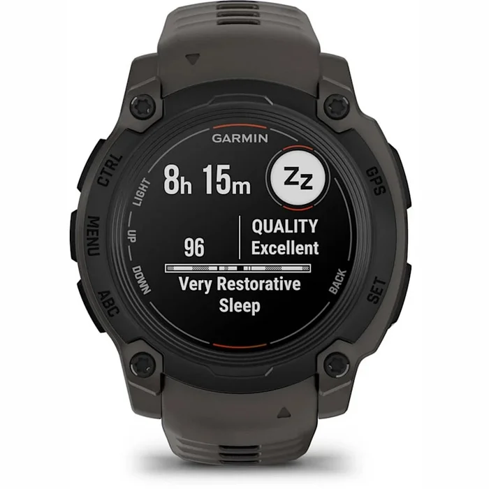 Viedpulkstenis Garmin Instinct E – 40 mm Black with Charcoal Band