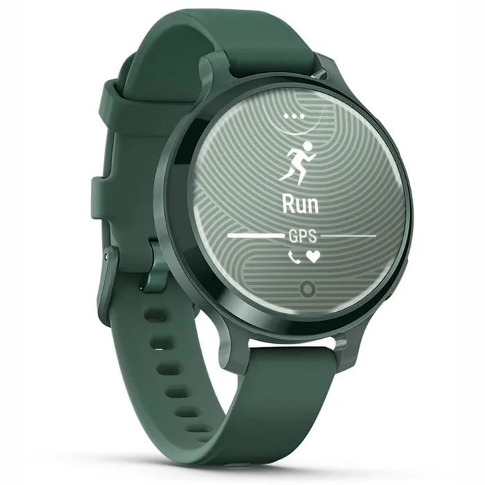 Viedpulkstenis Garmin Lily 2 Active Jasper Green with Jasper Green Silicone Band