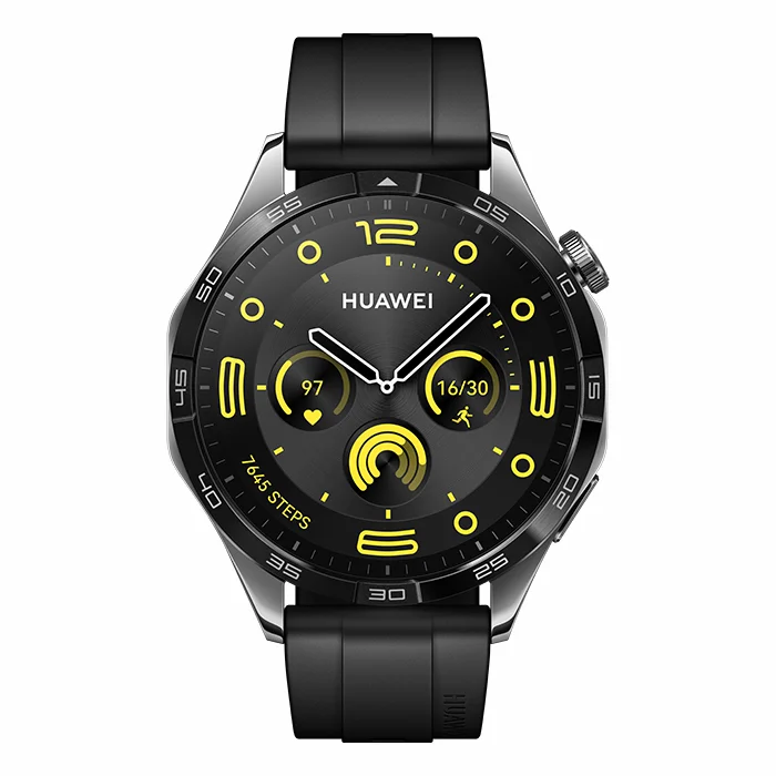 Viedpulkstenis Huawei Watch GT 4 Active 46mm Black Fluoroelastomer Strap [Demo]