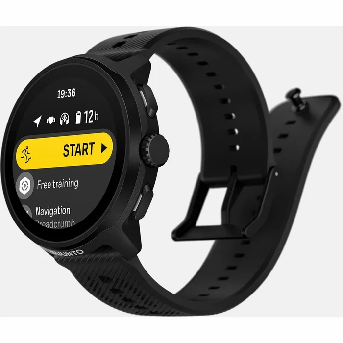 Suunto Run All Black with Silicone Strap