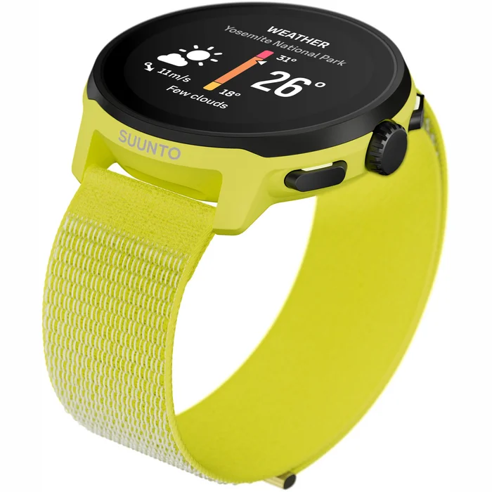 Viedpulkstenis Suunto Run Lime
