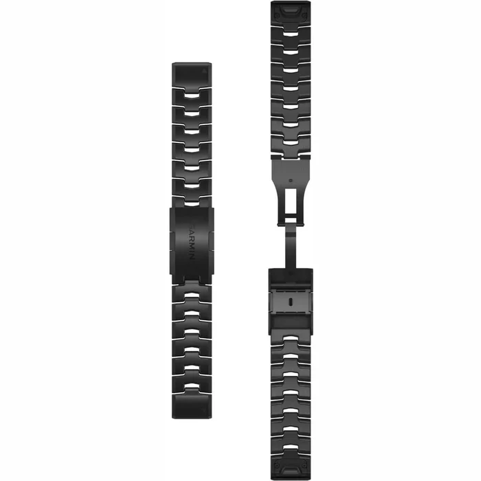 Garmin QuickFit 22 Vented Titanium Bracelet with Carbon Gray DLC Coating