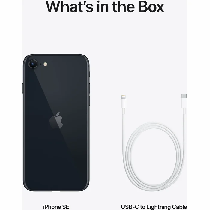 Mobilie telefoni un viedtālruņi Apple iPhone SE (2022) 64GB Midnight [Demo]