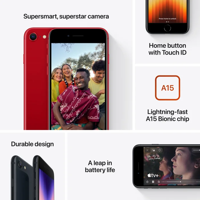 Apple iPhone SE (2022) 128GB (PRODUCT)Red