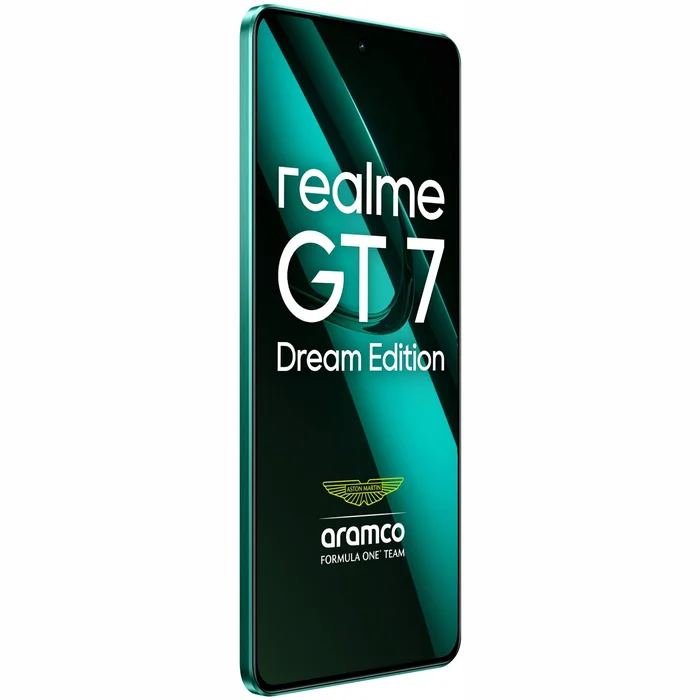 Mobilie telefoni un viedtālruņi Realme GT 7 RMX5061 (EU) 16+ 512GB Aston Martin Green
