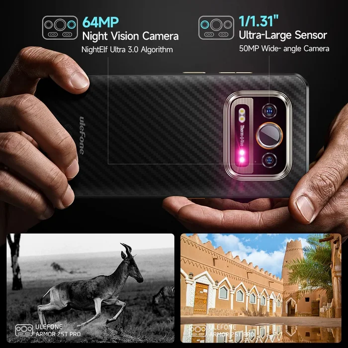 Ulefone Armor 25T 8+256GB Frost Black