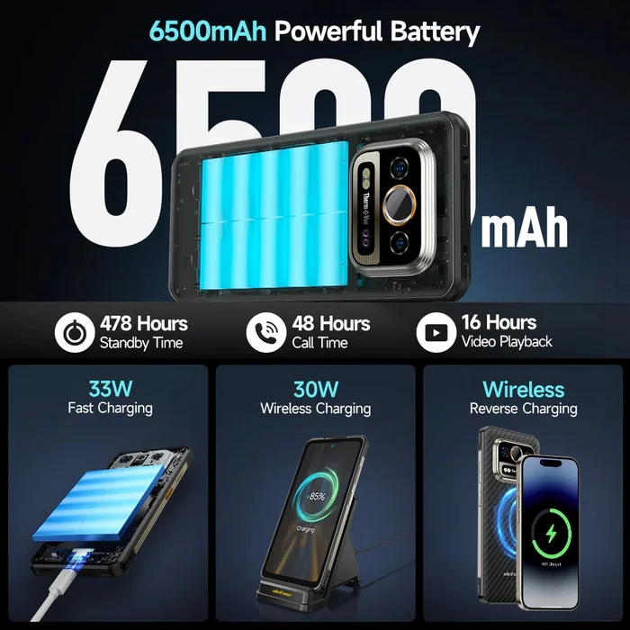 Ulefone Armor 25T 8+256GB Frost Black