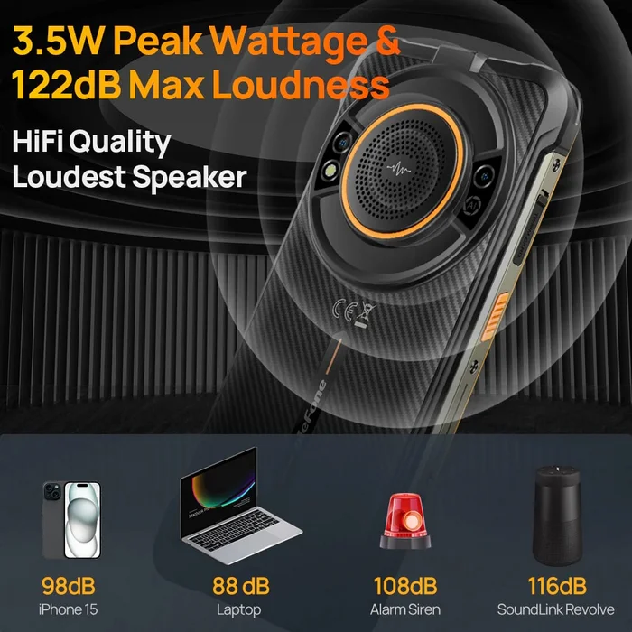 Ulefone Power Armor 16S 8+128GB Black