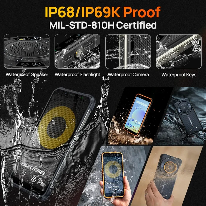 Ulefone Power Armor 16S 8+128GB Black