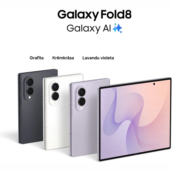 Samsung Galaxy Fold8 12+512GB Graphite