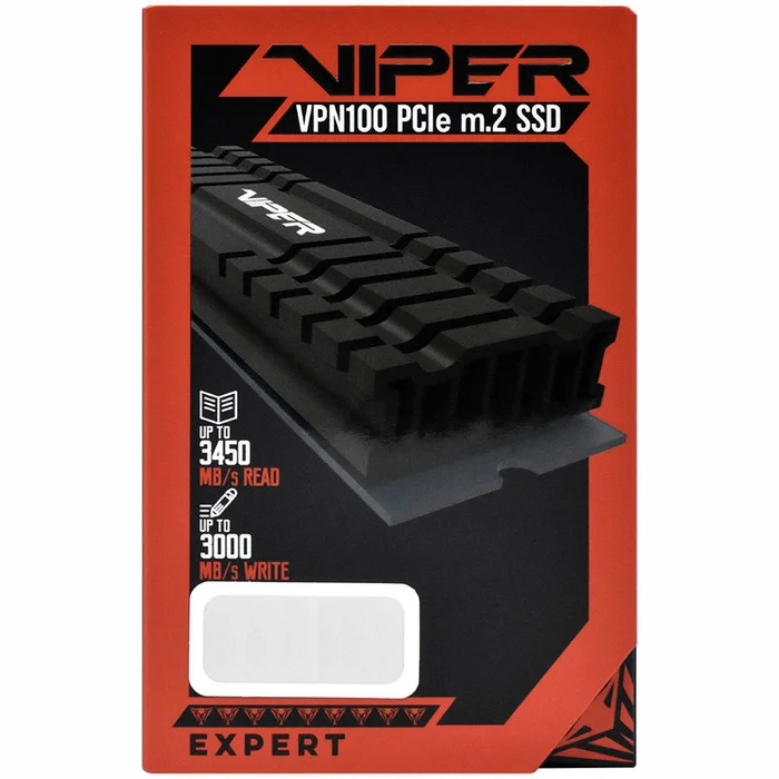 Iekšējais cietais disks Patriot Viper VPN100 256GB M.2 PCIe VPN100-256GM28H