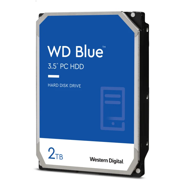 Iekšējais cietais disks Western Didital Blue HDD 2TB