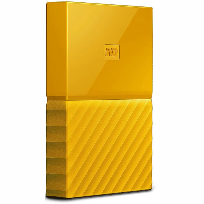 Ārējais cietais disks Western Digital My Passport 2TB 2.5" Yellow