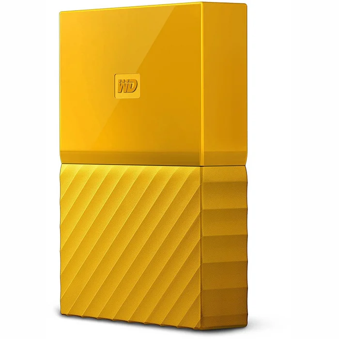 Ārējais cietais disks Western Digital My Passport 2TB 2.5" Yellow