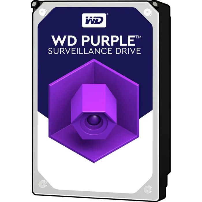 Iekšējais cietais disks Western Digital Purple Surveillance HDD 10TB 7200RPM 256MB SATAIII 3.5"
