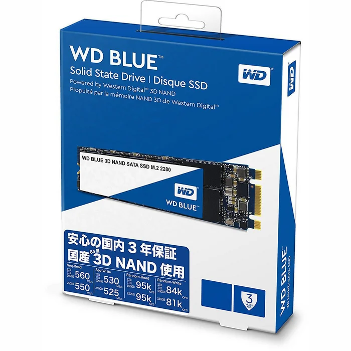 Iekšējais cietais disks Western Digital Blue 500GB