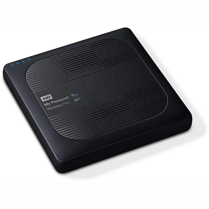 Ārējie cietie diski Western Digital My Passport Wireless Pro Portable HDD 2TB USB 3.0 Black