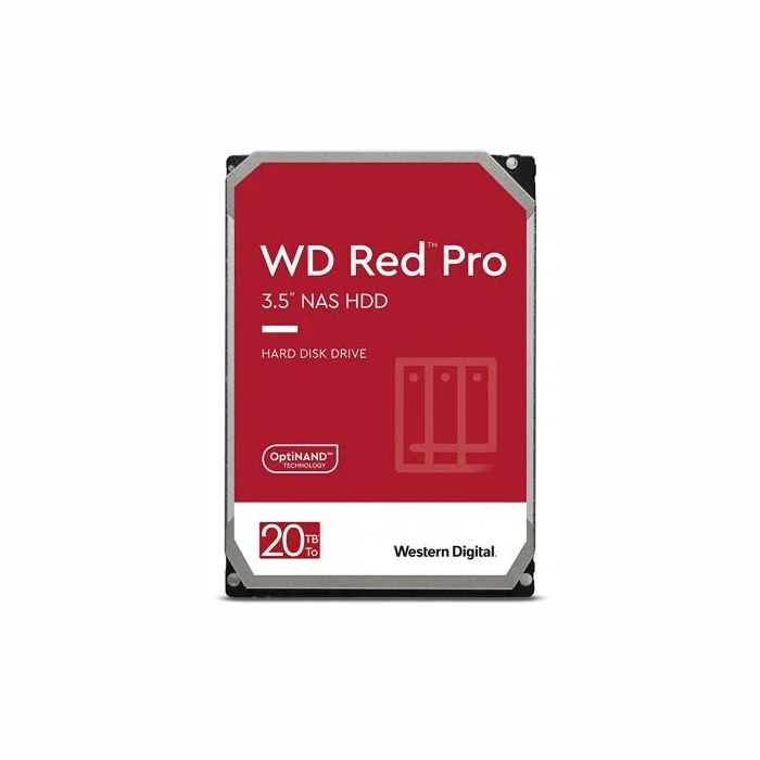 Iekšējais cietais disks Western Digital Red Pro HDD 20TB