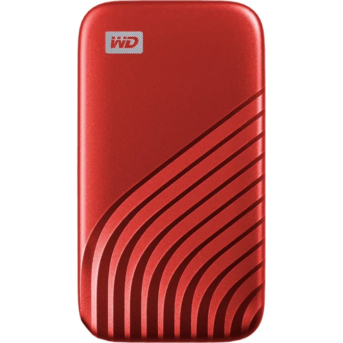 Ārējais cietais disks Western Digital My Passport 500GB Red