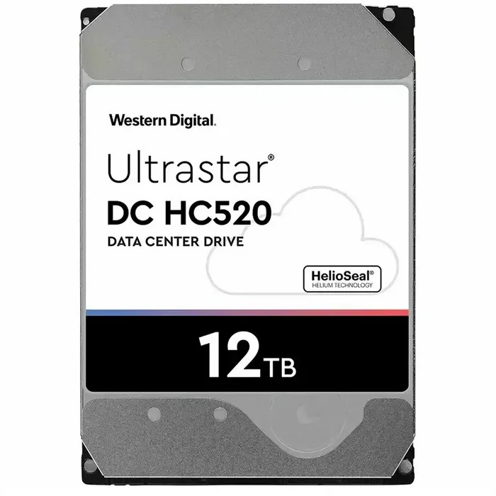 Iekšējais cietais disks Western Digital Ultrastar DC HC520 HDD 12TB