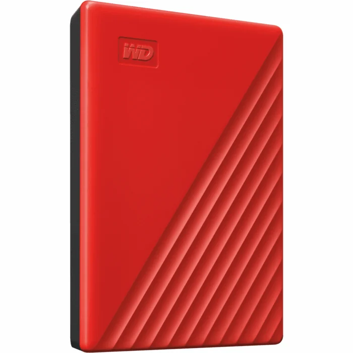 Ārējais cietais disks Western Digital My Pasport 2TB Red