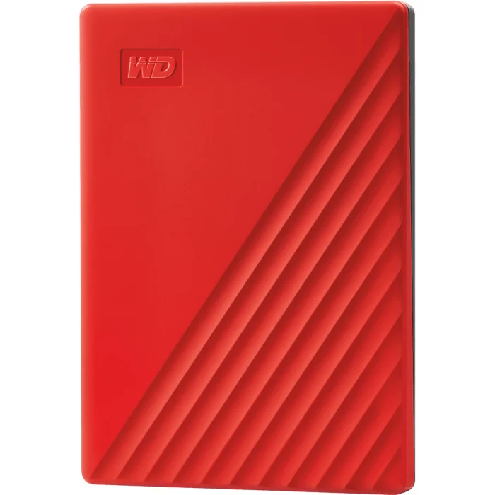 Ārējais cietais disks Western Digital My Pasport 2TB Red