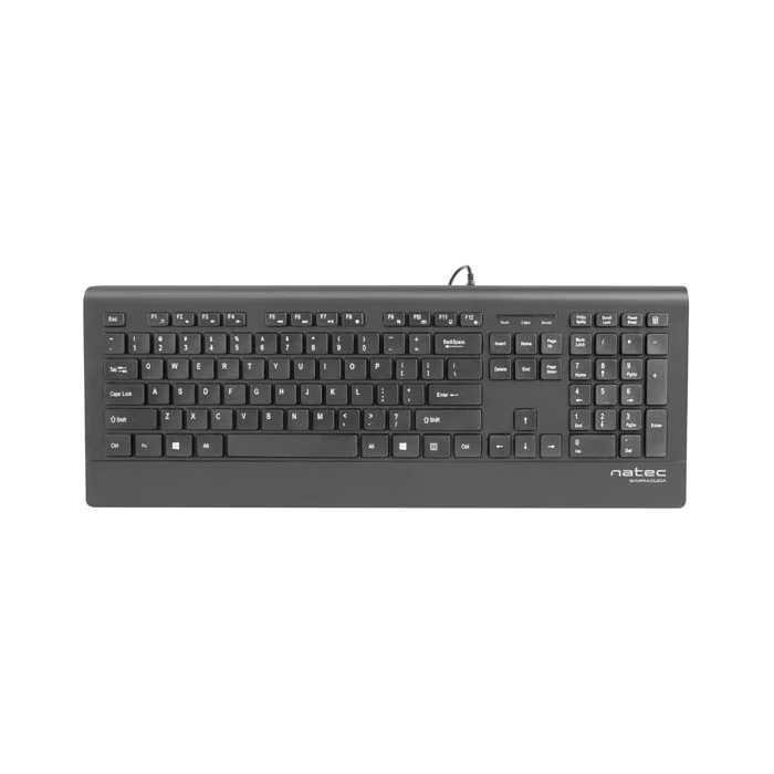 Klaviatūra Natec Barracuda NKL-0876 Black ENG