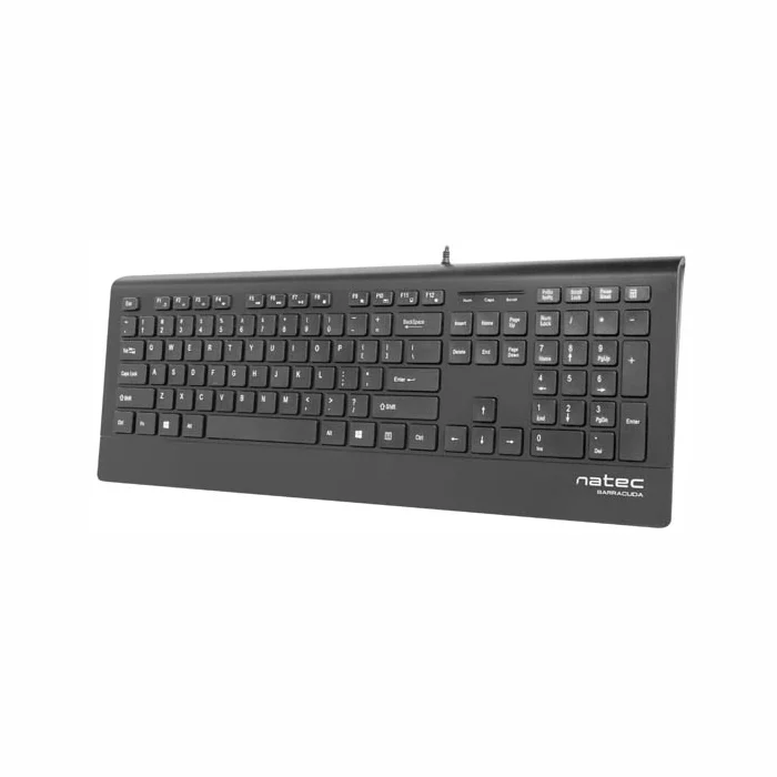 Klaviatūra Natec Barracuda NKL-0876 Black ENG