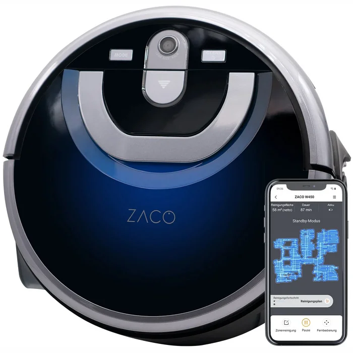 Putekļu sūcējs robots Zaco W450