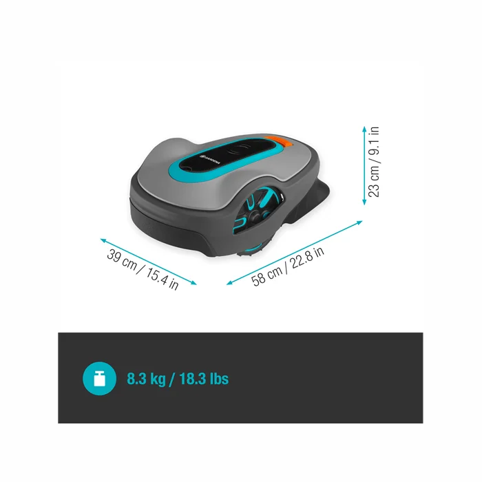 Zāles pļāvējs robots Gardena Sileno life 1250 m²