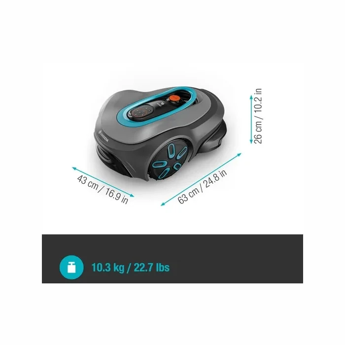 Zāles pļāvēji roboti Gardena smart Sileno max 1200 m²