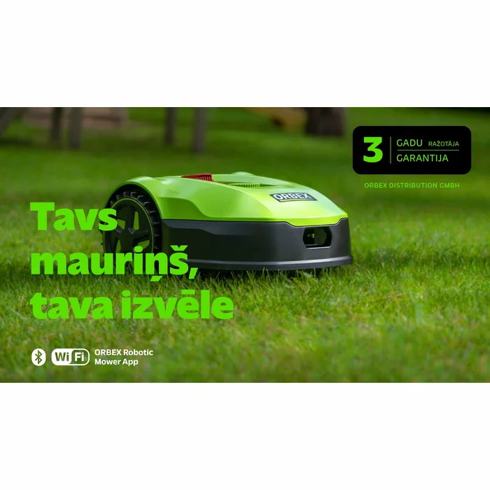 Zāles pļāvējs robots Orbex S1200G 1200 m²