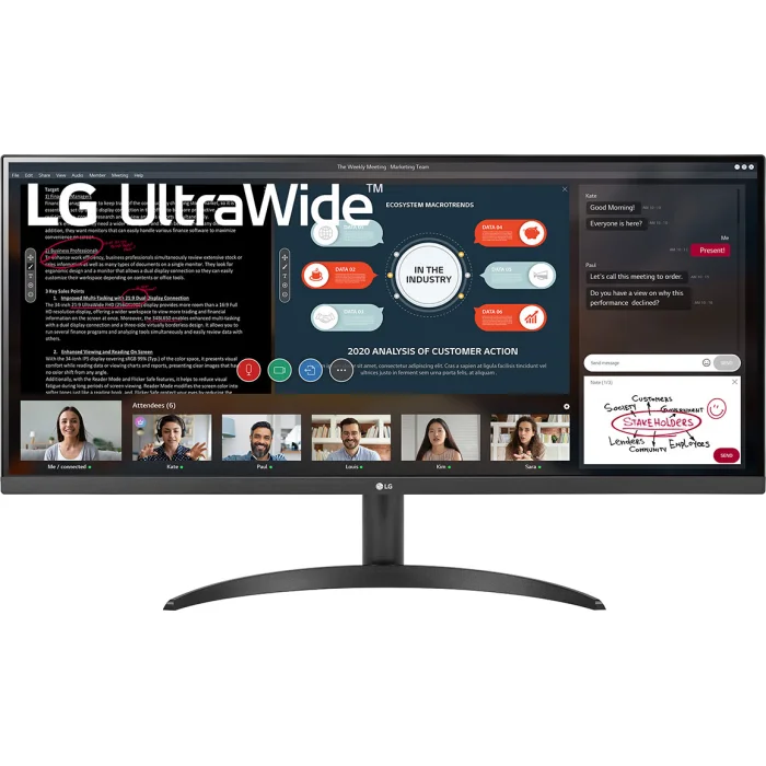 Monitors LG 34WP500-B 34"