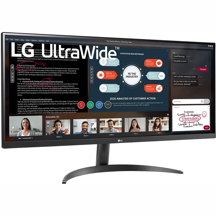 Monitors LG 34WP500-B 34"