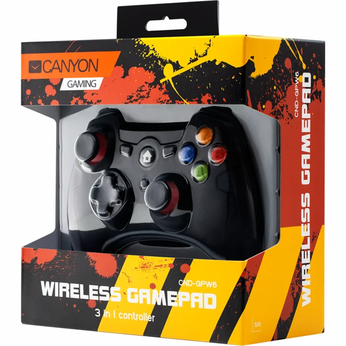 Canyon GP-W6 2.4G Wireless Controller