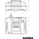 Зарядное устройство Metabo ASC 55 12-36 V Air Cooled