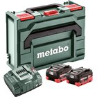 Akumulators Metabo 2x8,0 Ah LiHD + lādētājs ASC 145
