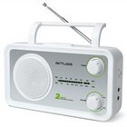 Muse Portable Radio White M-06SW