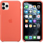 Apple iPhone 11 Pro Max Silicone Case - Clementine (Orange)