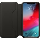 Apple iPhone XS Max Leather Folio - Black