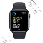 Viedpulkstenis Apple Watch SE (2nd Gen) GPS 40mm Midnight Aluminium Case with Midnight Sport Band