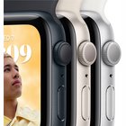Viedpulkstenis Apple Watch SE (2nd Gen) GPS 40mm Silver Aluminium Case with White Sport Band
