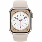 Viedpulkstenis Apple Watch Series 8 GPS 45mm Starlight Aluminium Case with Starlight Sport Band