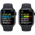 Viedpulkstenis Apple Watch Series 8 GPS 41mm Midnight Aluminium Case with Midnight Sport Band